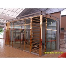 HỆ INOX CỬA ĐI - LAM INOX VÀNG