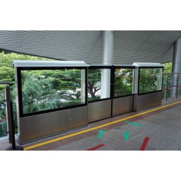 HỆ INOX CỬA LÙA TÁU ĐIỆN NGẦM (METRO)