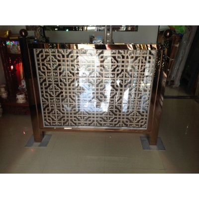 HỆ LAN CAN INOX KÍNH